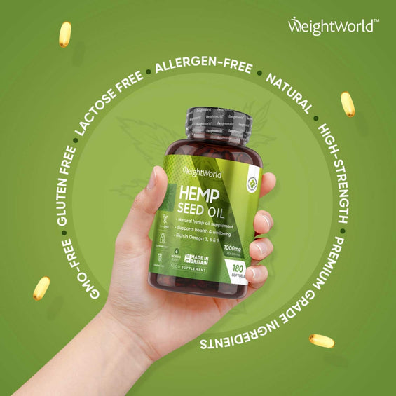 USP of our hemp seed oil softgels