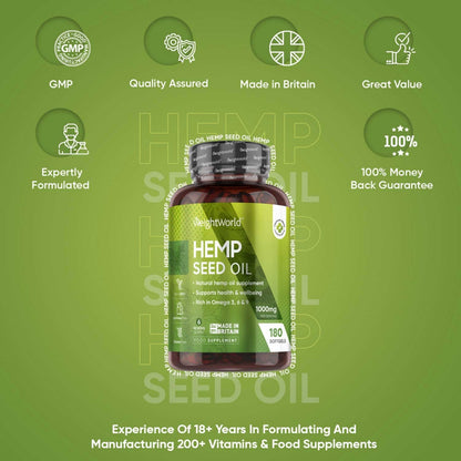 Why choose our hemp seed oil capsules