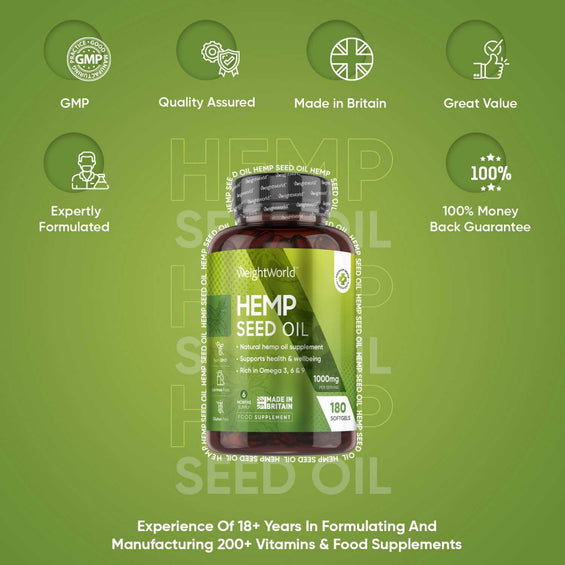 Why choose our hemp seed oil capsules