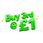 Buy Any 2, Get Your 3rd for £1