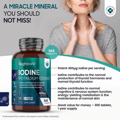 Benefits of our iodine tablets