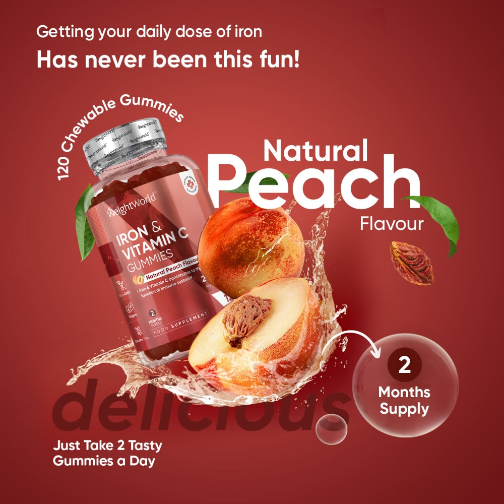 Features of WeightWorld gummies for iron and vitamin C