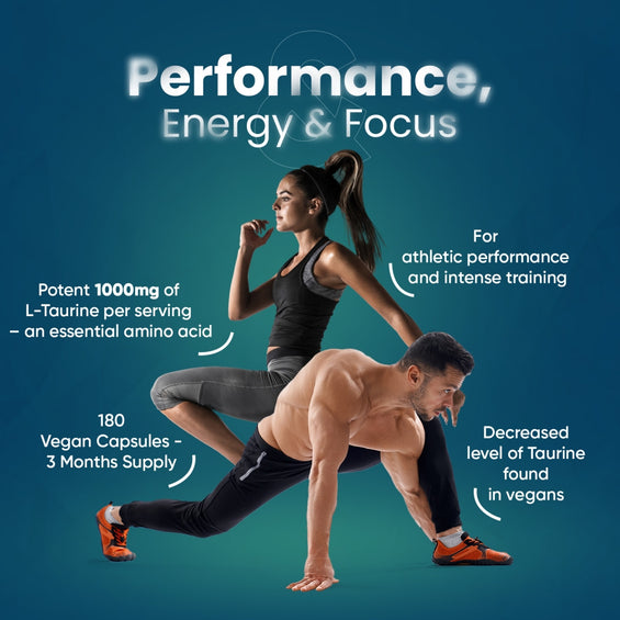 Key features of our Taurine 1000 mg Capsules