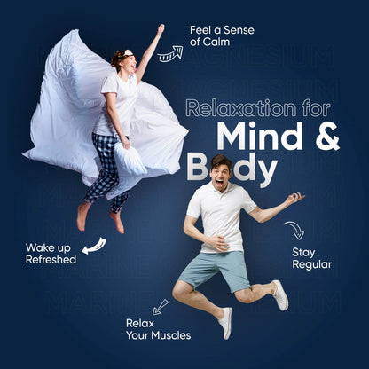 How our Marine Magnesium and Vitamin B6 Capsules help your body