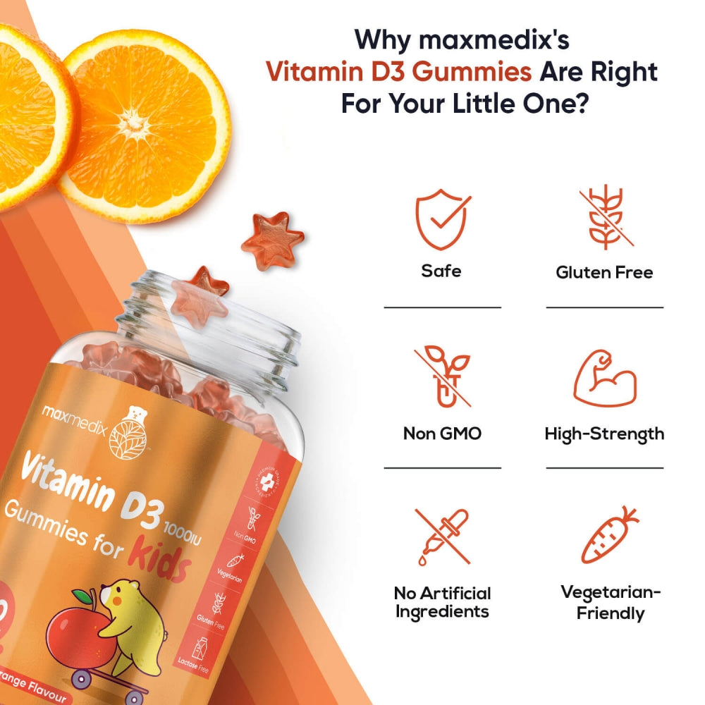 USPs of our Vitamin D3 Gummies for Kids