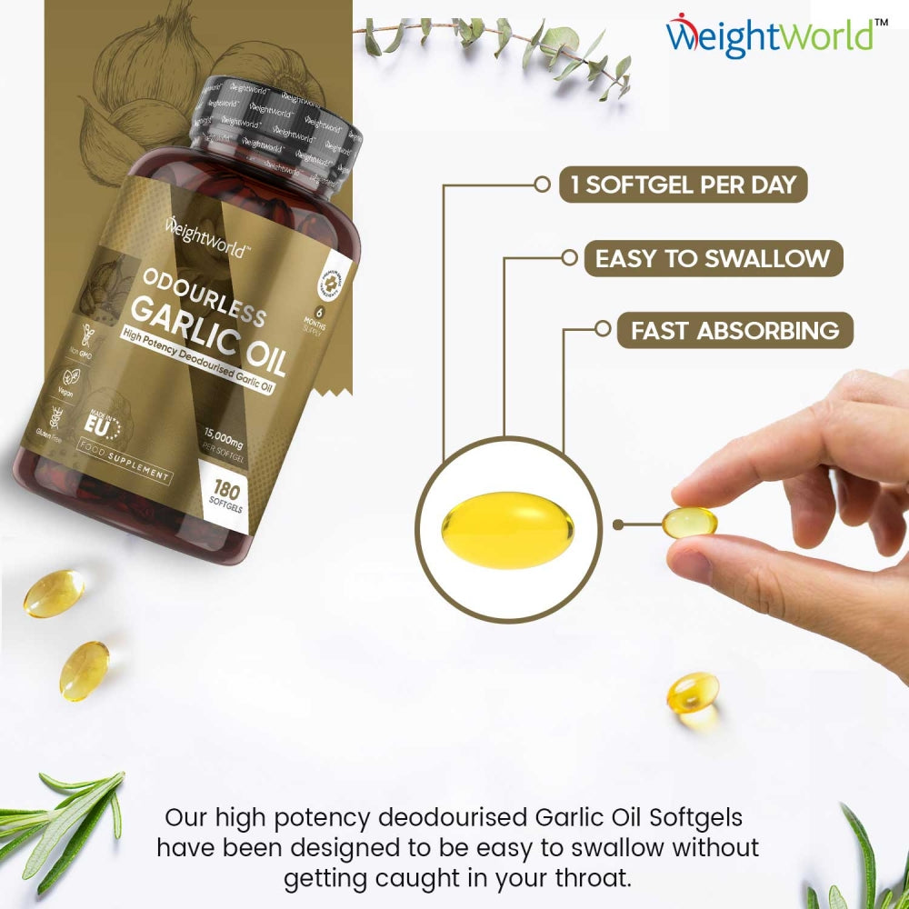 Why our garlic capsules are convenient to take