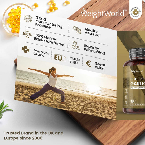 Manufacturing standard and guarantee of our garlic capsules