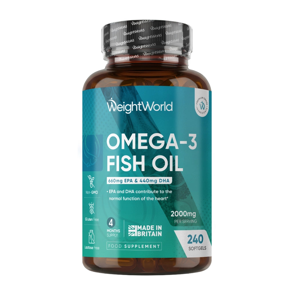 Omega 3 Fish Oil Softgels