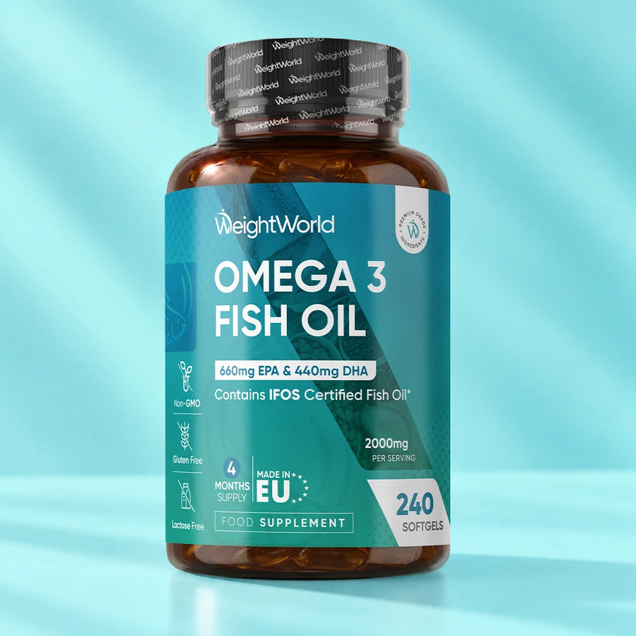 Omega 3 Fish Oil 2000mg Softgels