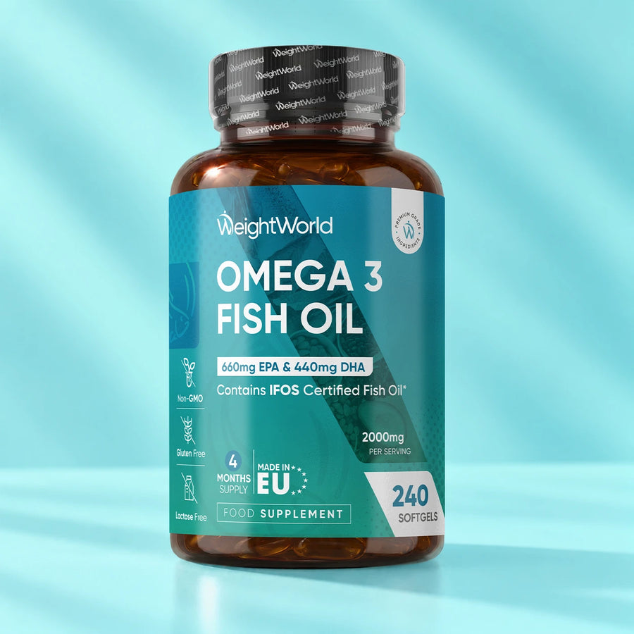 Omega 3 Fish Oil 2000mg Softgels