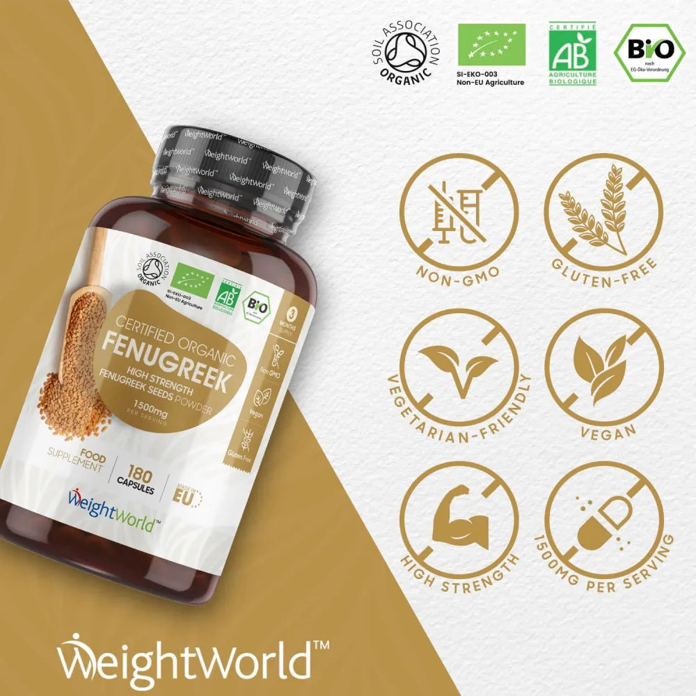 "Features of our Organic Fenugreek Capsules "