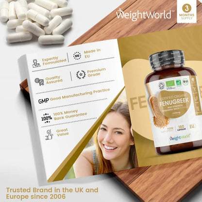 Manufacturing standards and guarantee of our Organic Fenugreek Capsules