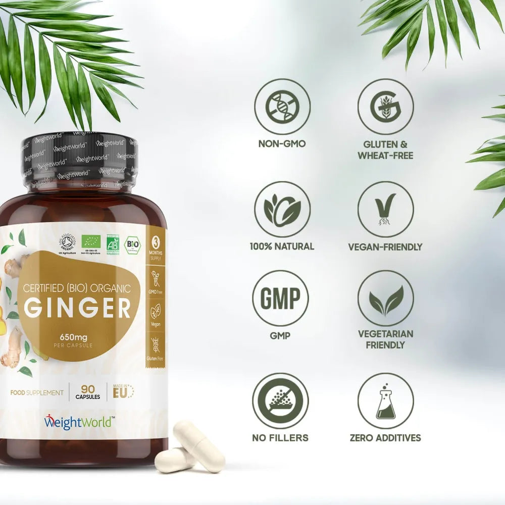 USP of our organic ginger supplement