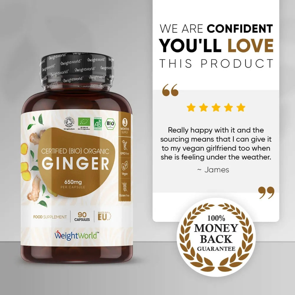 Organic ginger capsules review