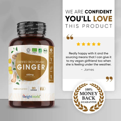 Organic ginger capsules review