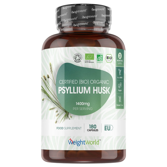 WeightWorld Organic Psyllium Husk Capsules