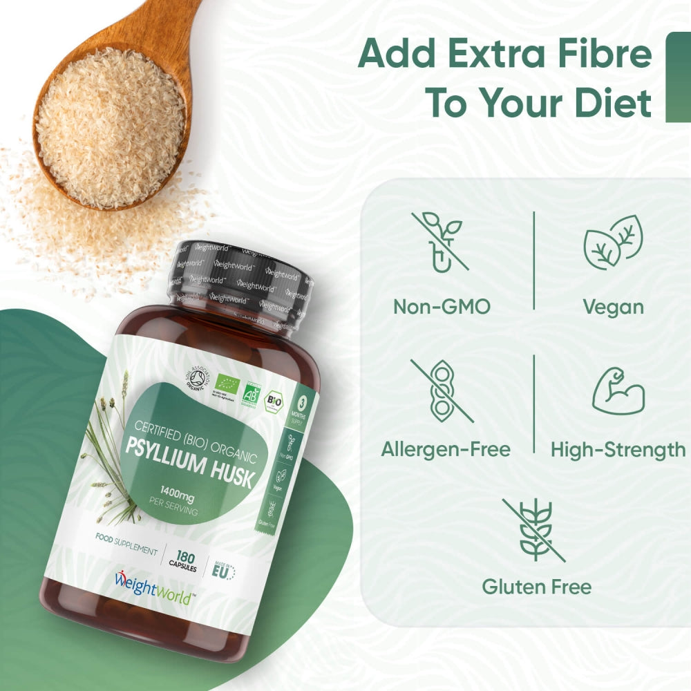 Key differentiators of Organic Psyllium Husk Capsules