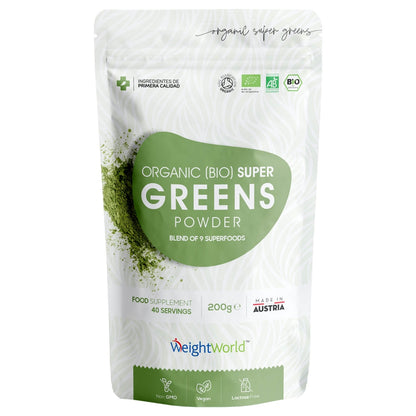 WeightWorld’s organic super greens powder