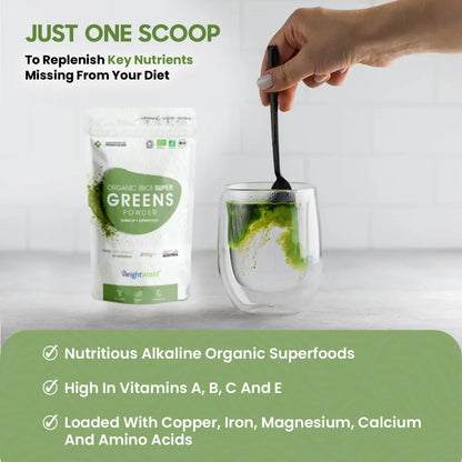 Nutrition in our super greens powder
