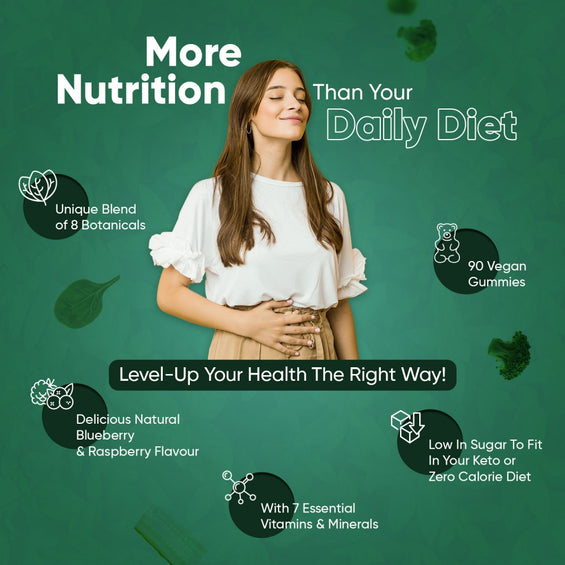 Key features of our Super Greens Gummies