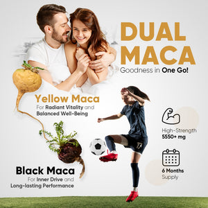 Benefits of our Black Maca supplement