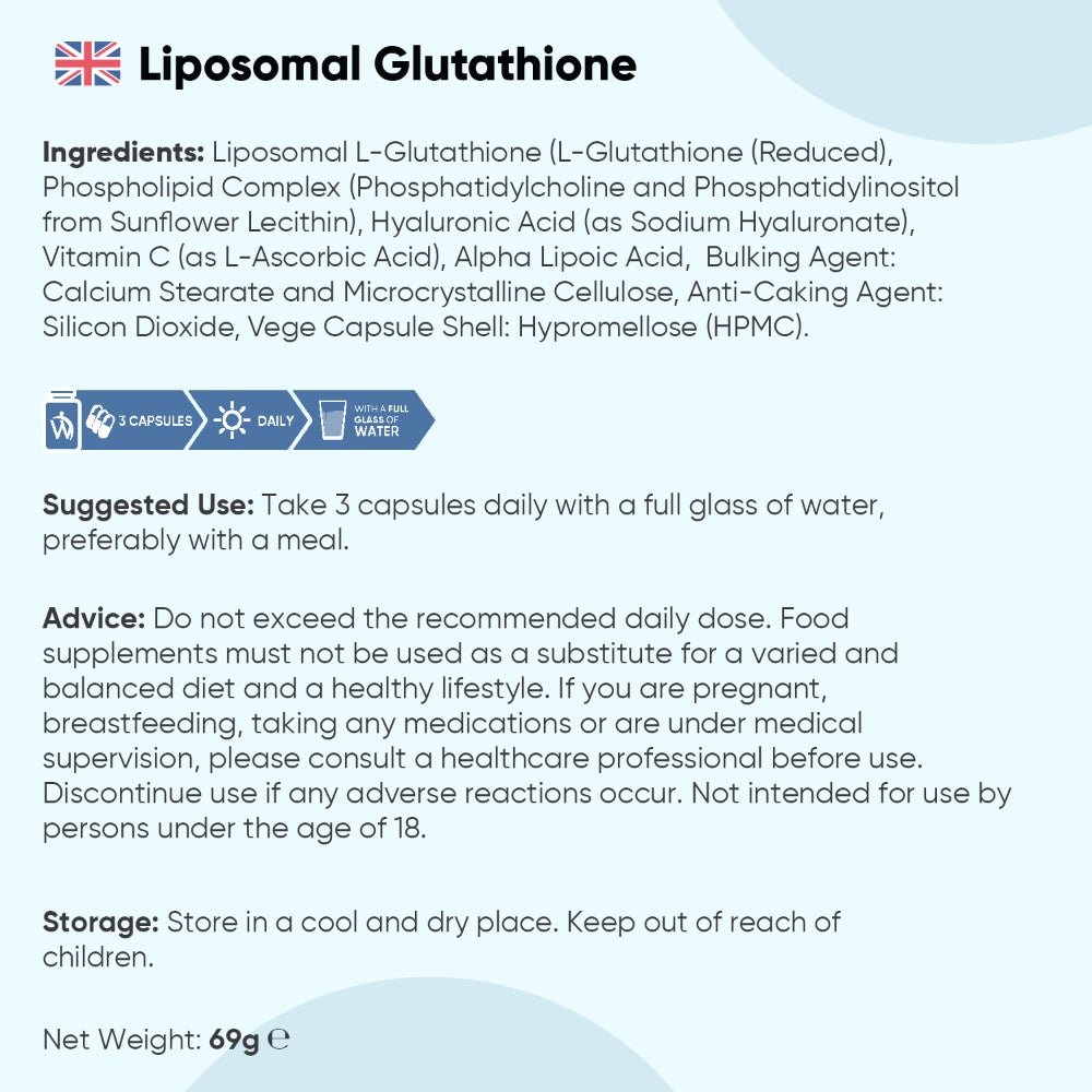 Liposomal L-Glutathione Complex | 90 Capsules | WeightWorld Liposomal L-Glutathione Complex | 90 Capsules | WeightWorld