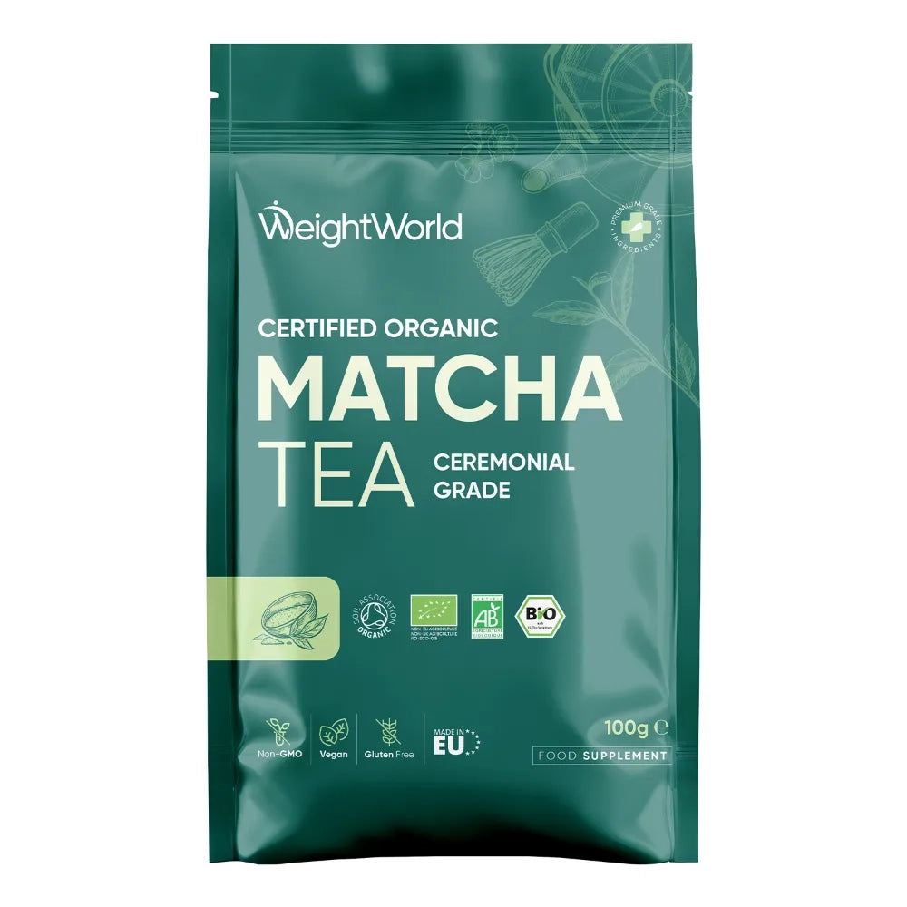 100% Organic Ceremonial Grade Matcha Tea Powder