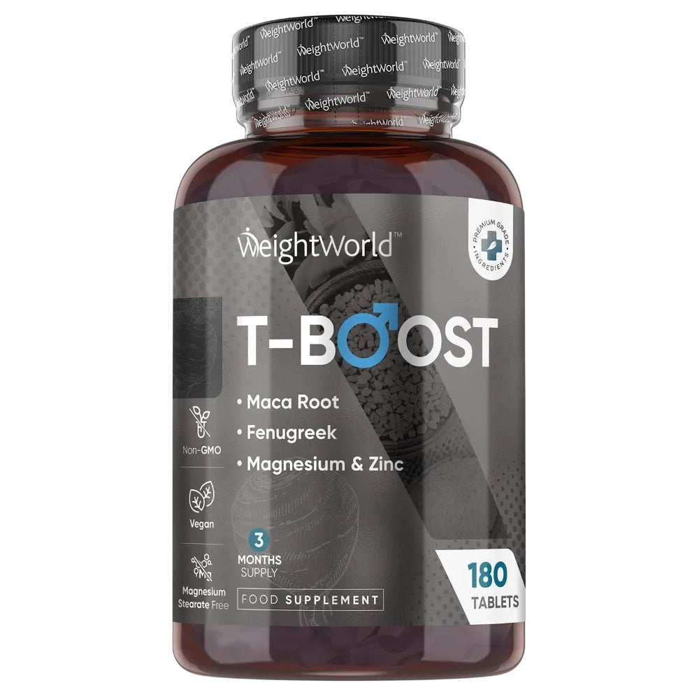 T-Boost Tablets | 8750mg 180 Tablets (3-Month Supply) | WeightWorld