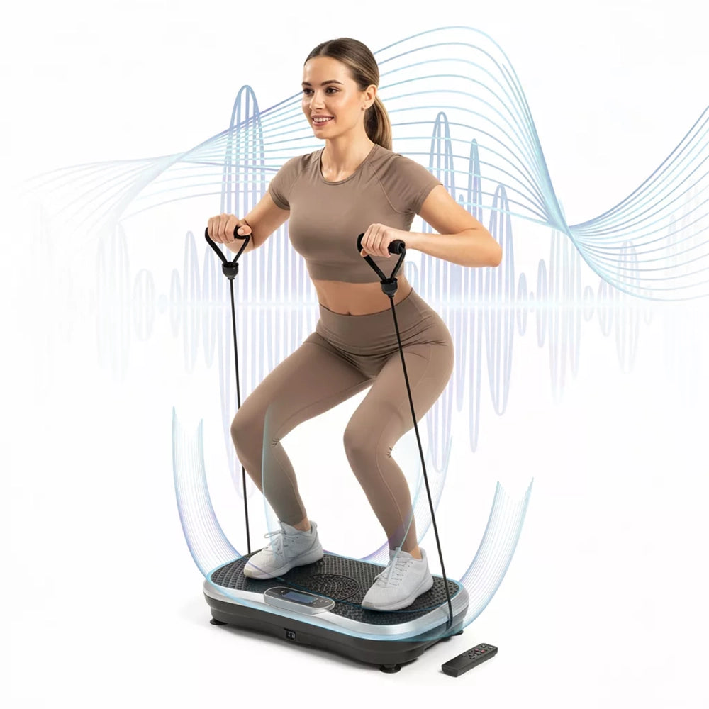 Exercise Vibration Plate | 99 Intensity Levels & 5 Modes | WeightWorld Exercise Vibration Plate | 99 Intensity Levels & 5 Modes | WeightWorld