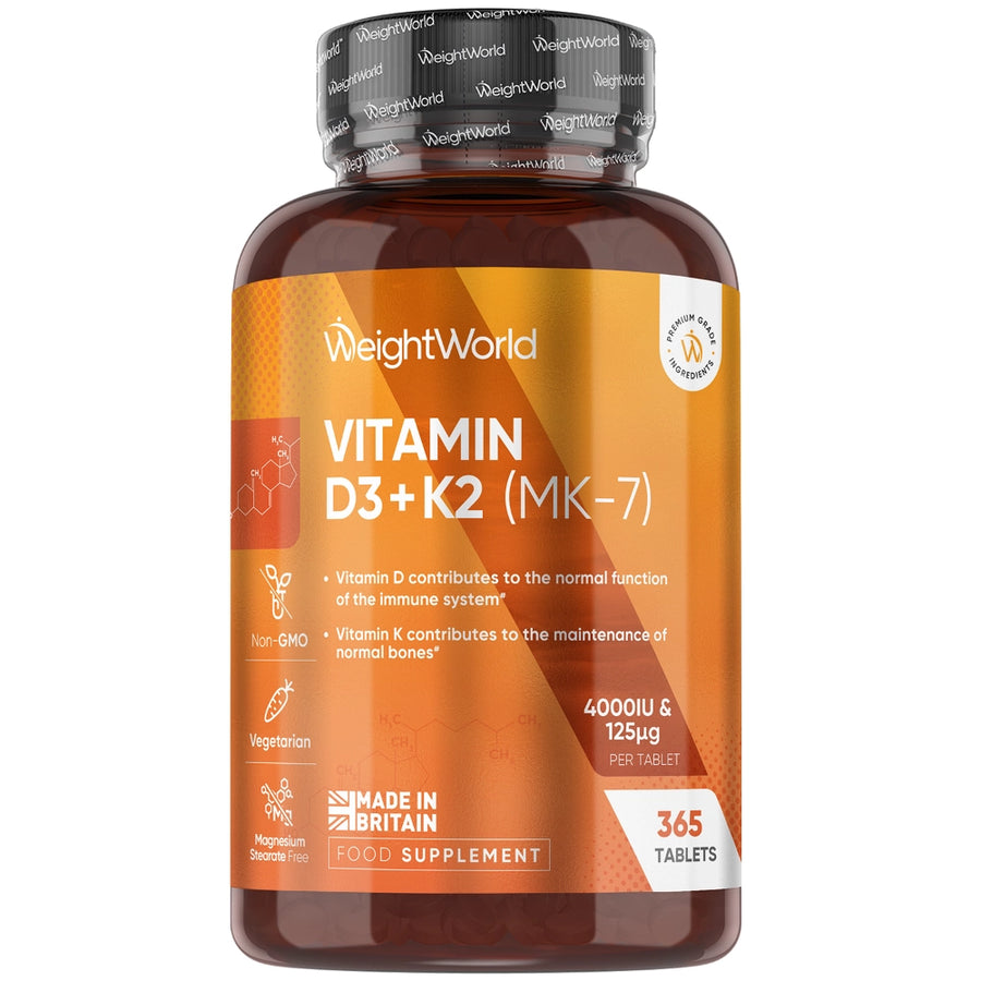 Vitamin D3 + K2 (MK7) Tablets